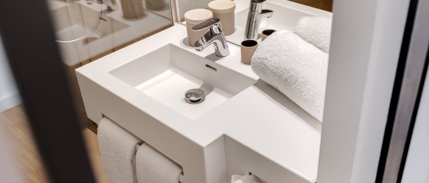 Apartment München Schwabing-West (rund um den Hohenzollernplatz) 02 Badezimmer 14593