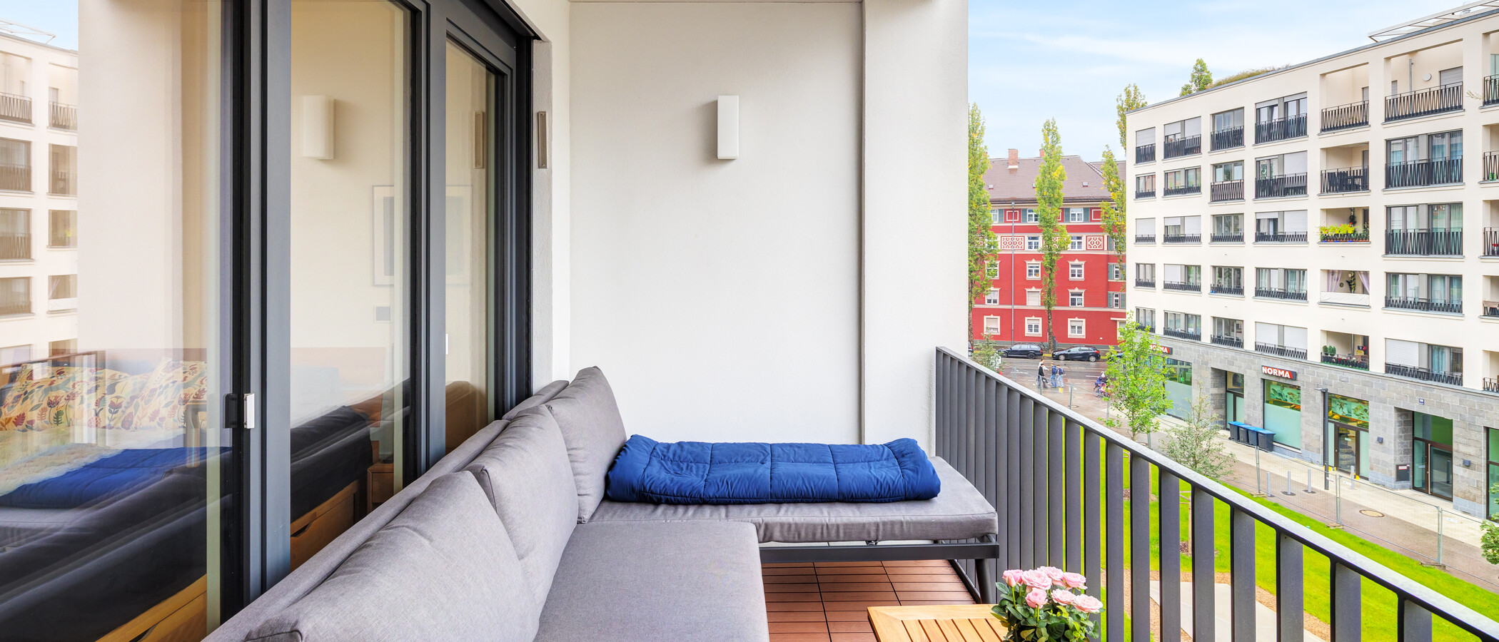 Wohnung München Au 01 Loggia 14601