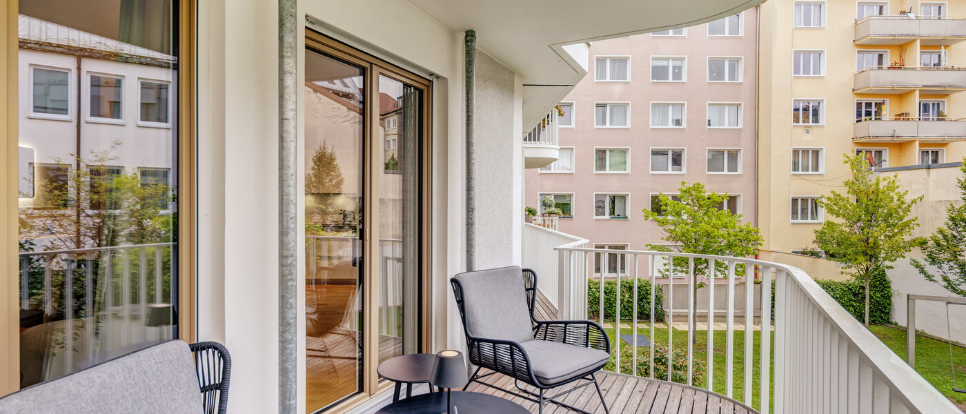 Wohnung München Maxvorstadt 01 Balkon 14603