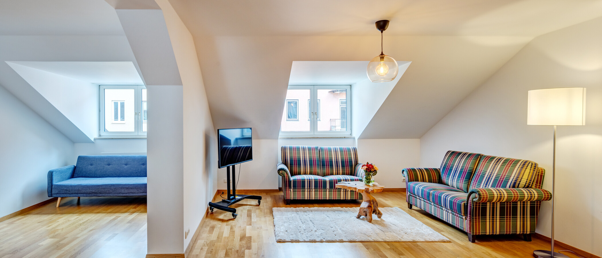 Dachgeschosswohnung München Ludwigsvorstadt 01 Wohnbereich 14609