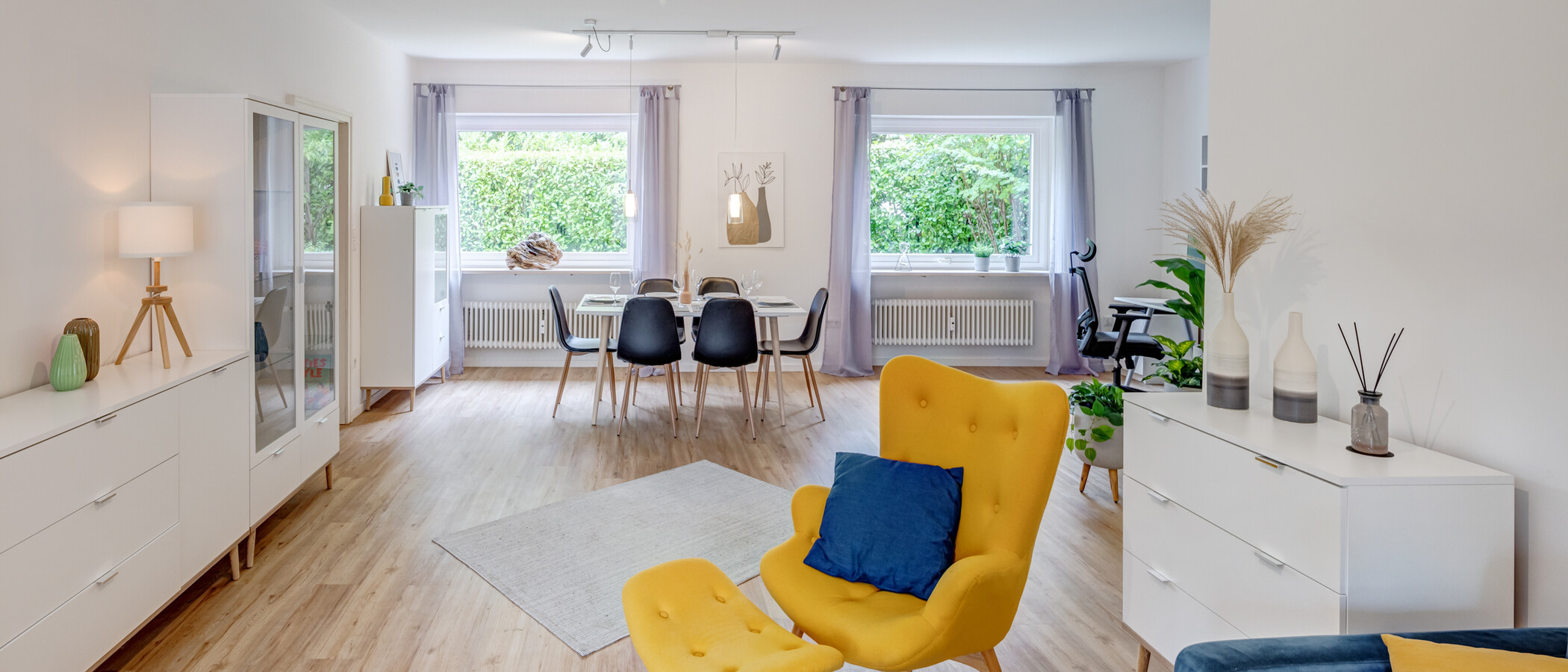 Gartenwohnung München Hadern 03 Wohnbereich 14610