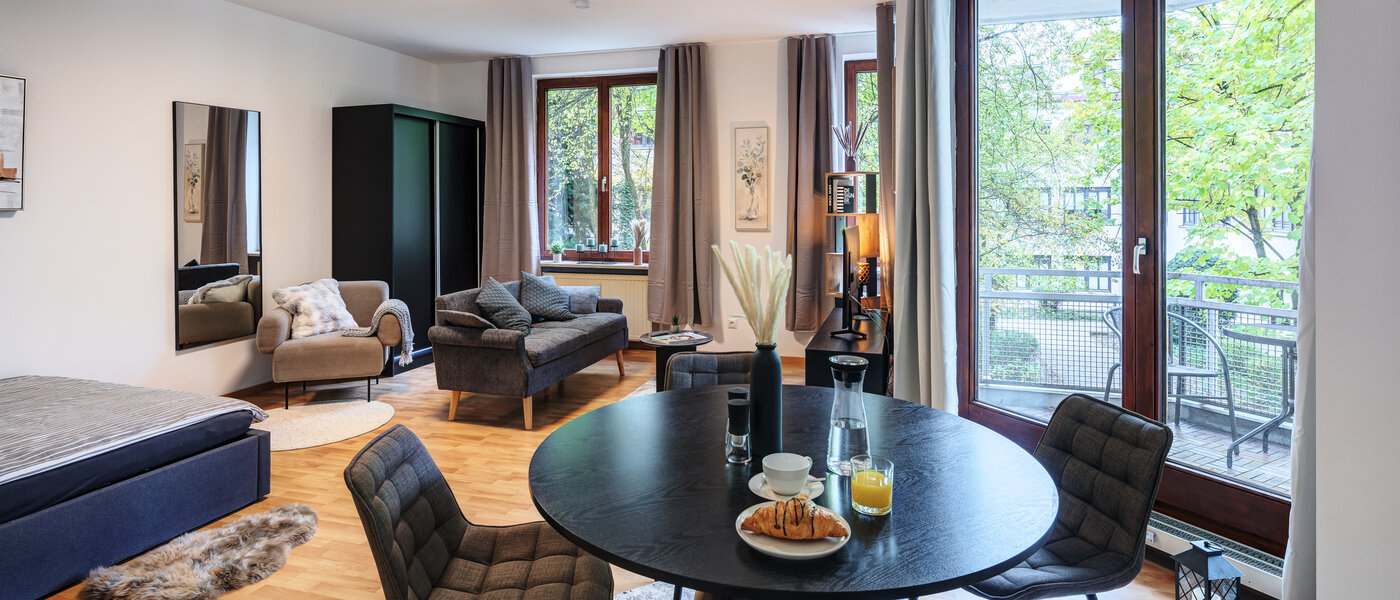 Wohnung München Maxvorstadt - Westen 05 Wohnbereich 14611