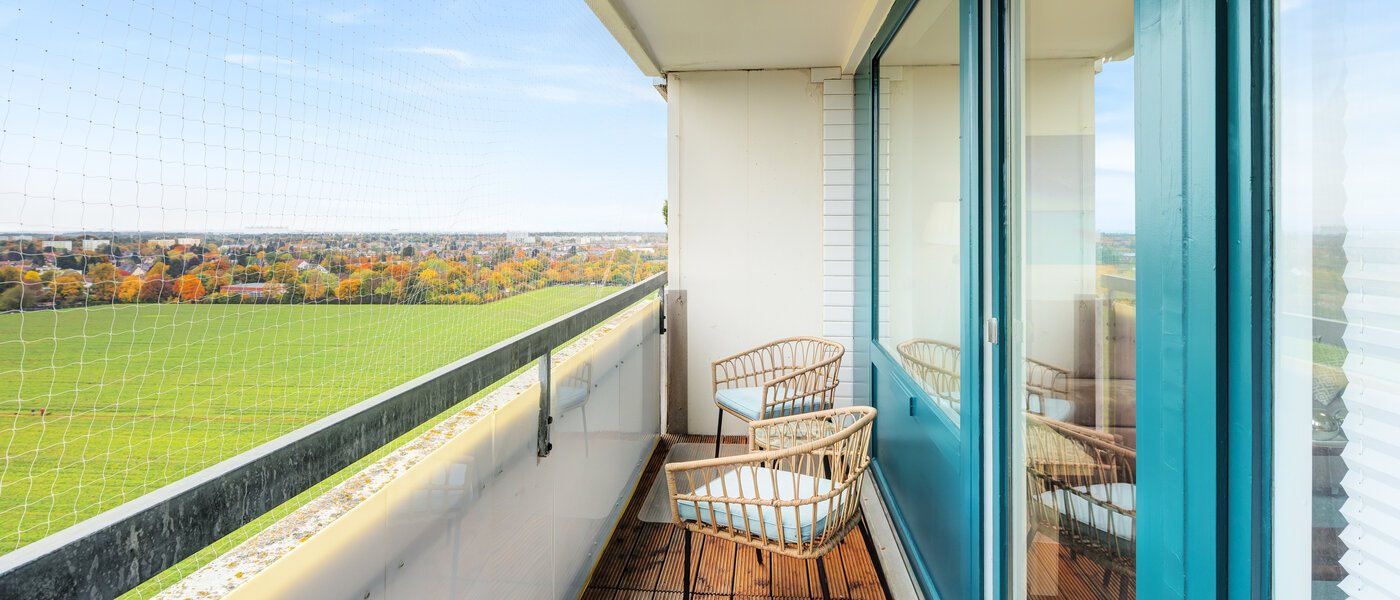 Apartment München Parkstadt Solln 01 Balkon 14617