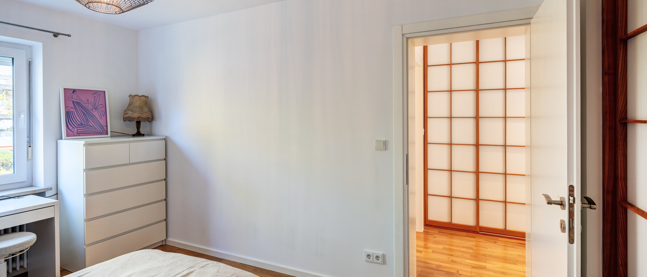 Wohnung München Harlaching 02 2. Schlafzimmer	 14618