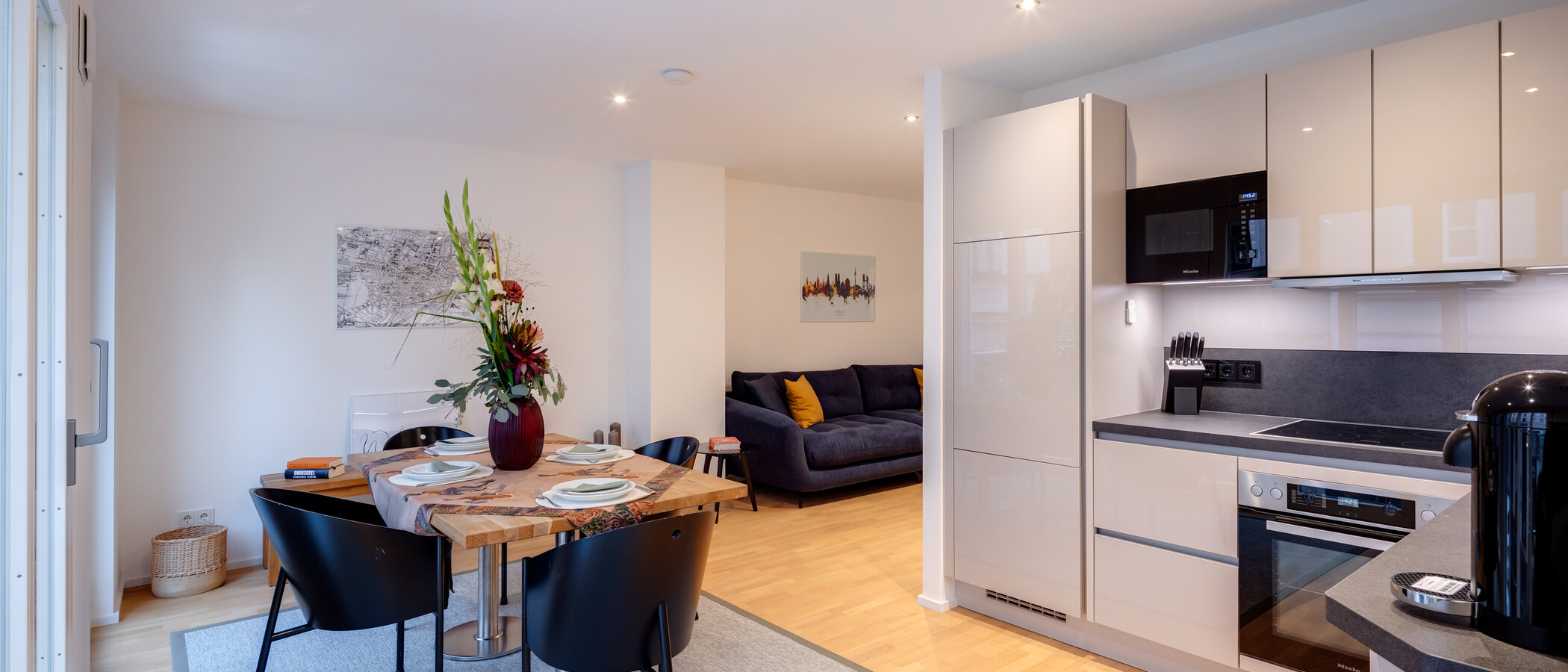 Wohnung München Maxvorstadt 01 Wohnbereich 14633