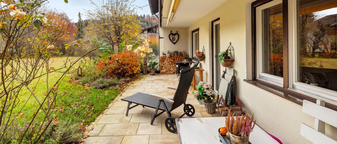 Wohnung Kreuth 02 Terrasse 14644