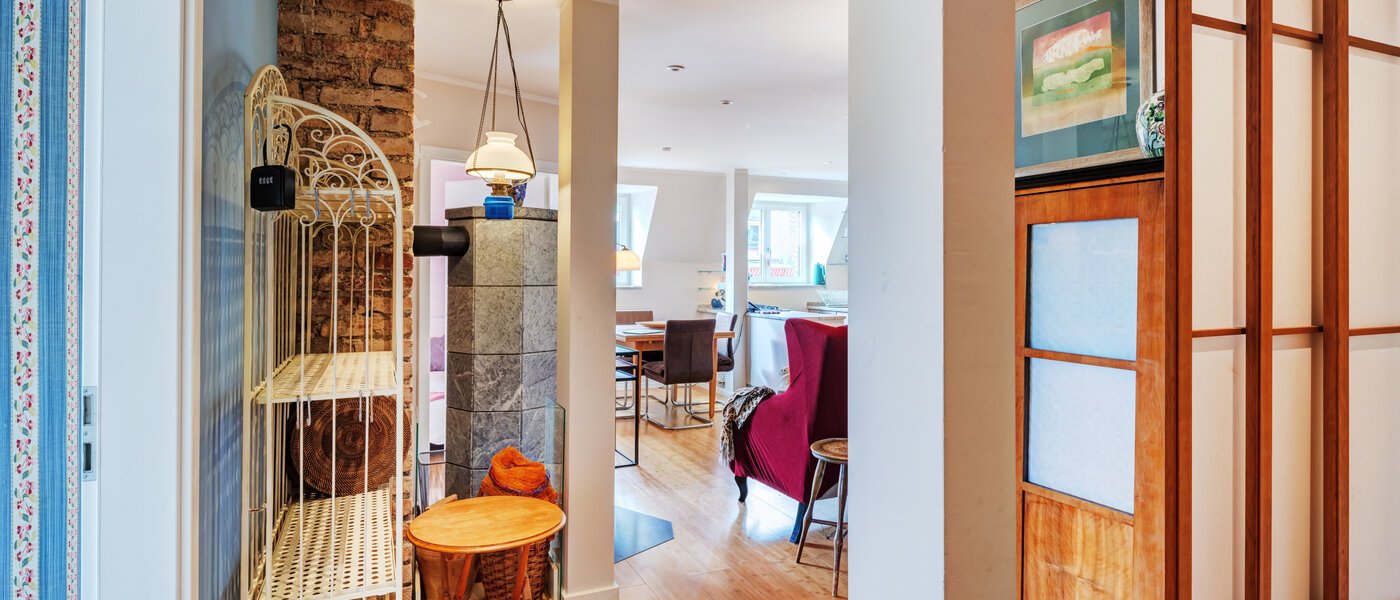 Dachgeschosswohnung München Haidhausen 03 Flur/Gang 14648