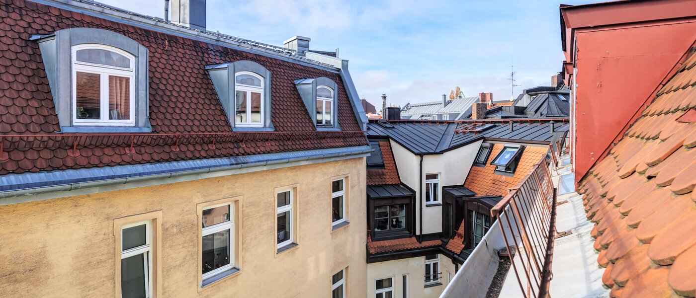 Dachgeschosswohnung München Haidhausen 02 Aussicht 14648