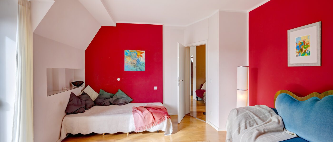 Dachgeschosswohnung München Haidhausen 01 Wohnzimmer 14648