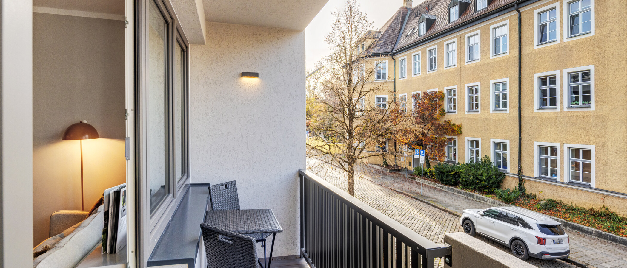 Wohnung München Nymphenburg 01 Balkon 14667