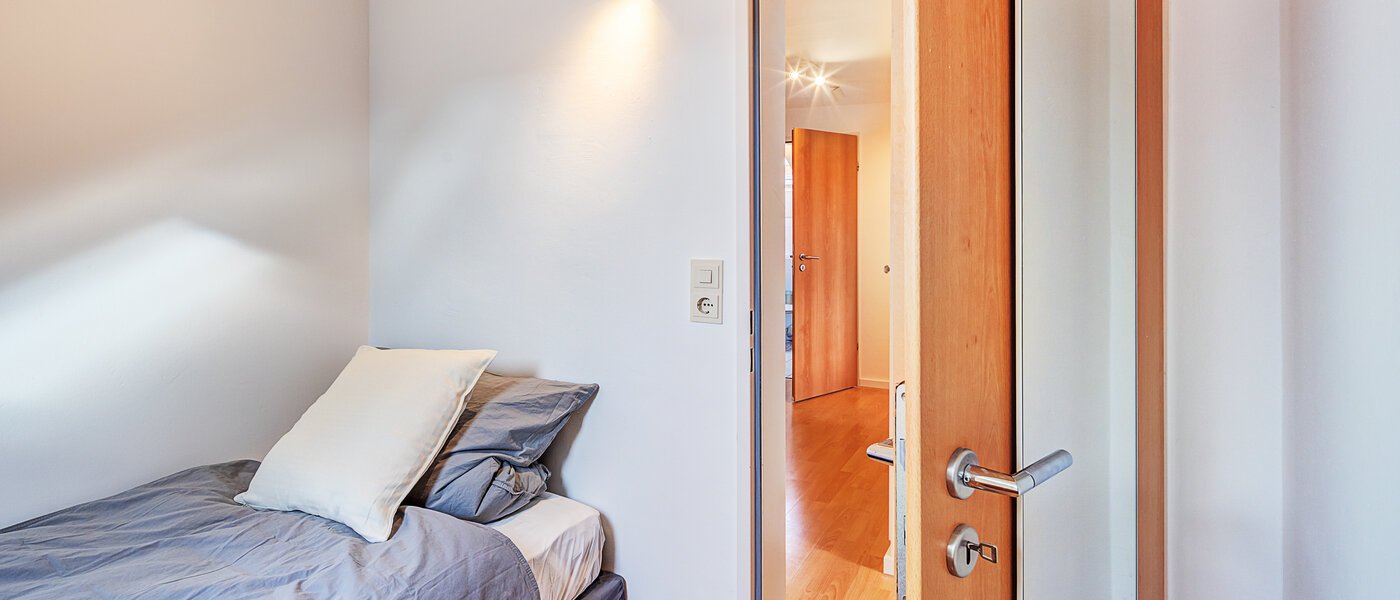 Dachgeschosswohnung Dachau 02 2. Schlafzimmer	 14669