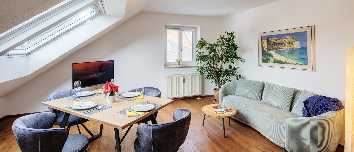 Dachgeschosswohnung München Neufahrn b. Freising 03 Wohnbereich 14673