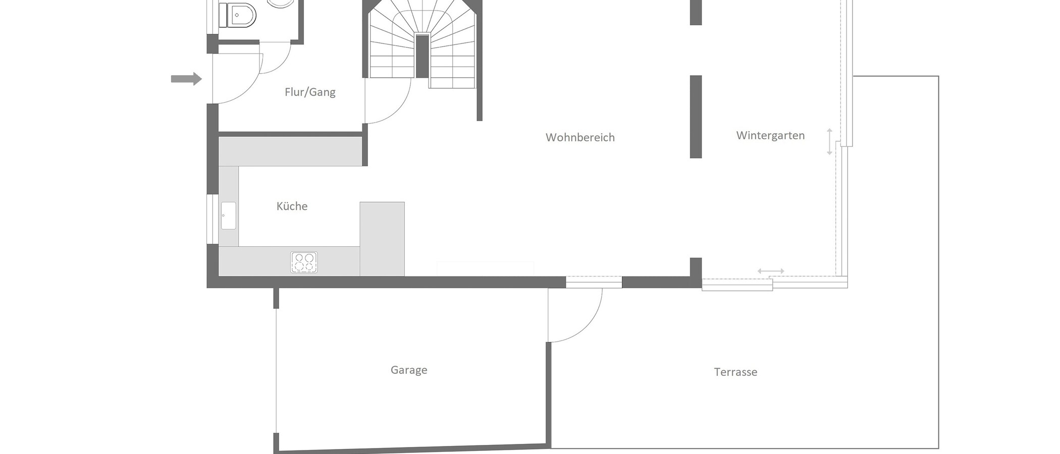 Einfamilienhaus München Neuaubing 01 Grundriss 14678