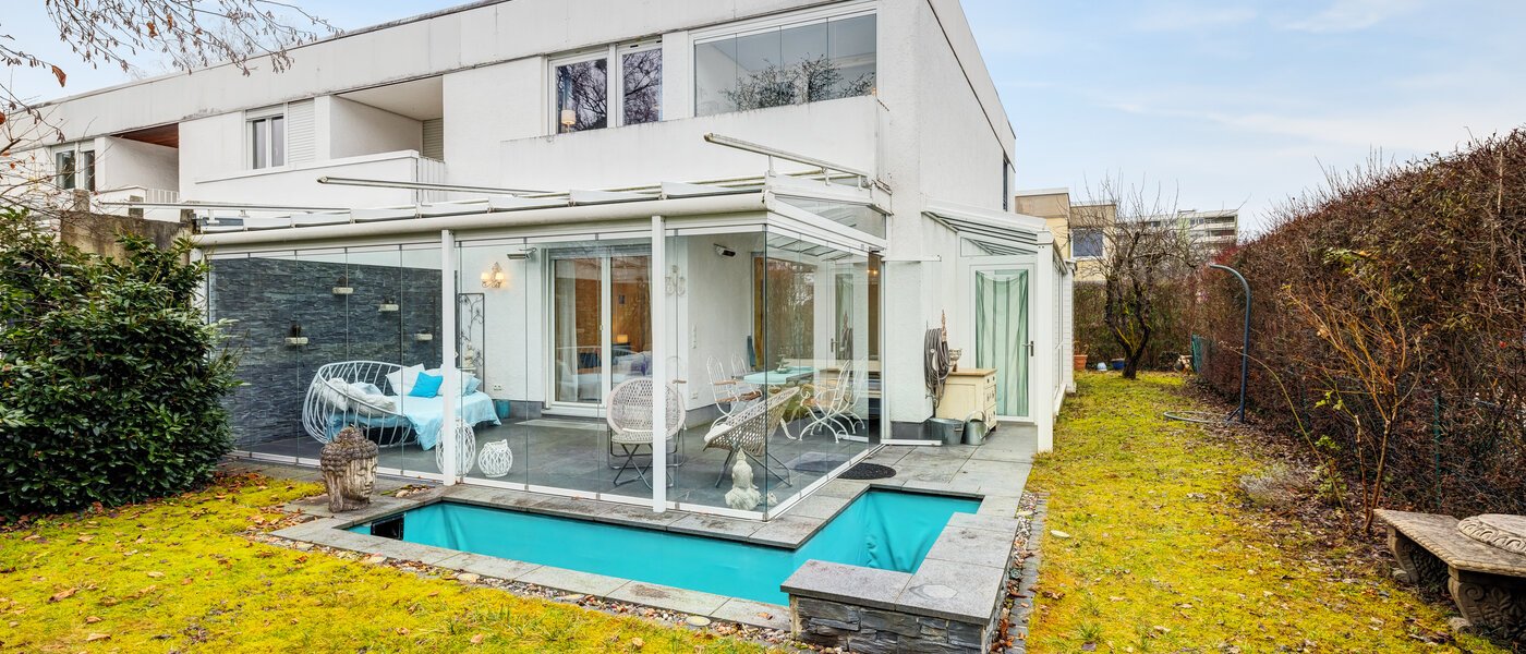 Reiheneckhaus Unterhaching 02 Garten 14690