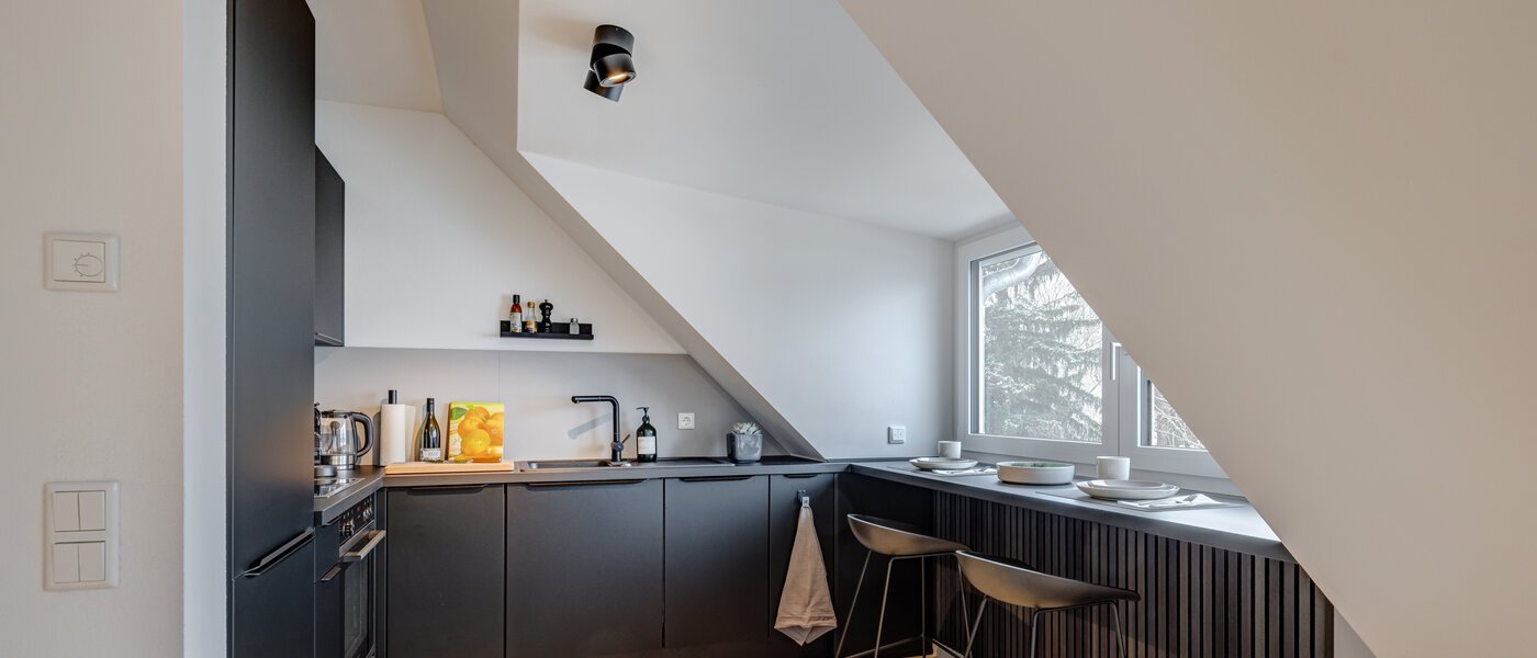 Dachgeschosswohnung München Allach 02 Küche 14692