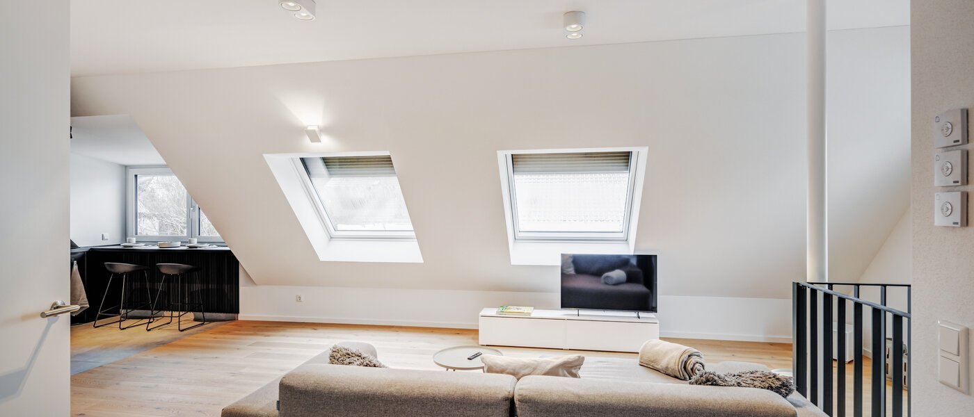 Dachgeschosswohnung München Allach 04 Wohnbereich 14692