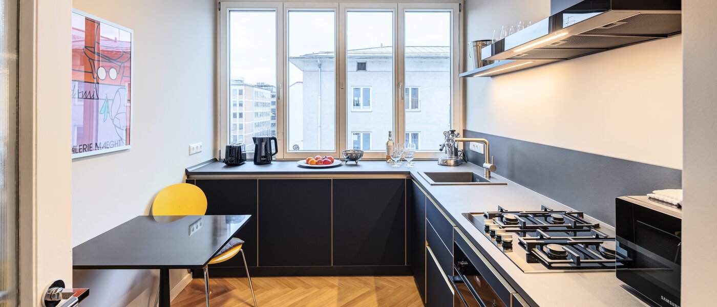 Wohnung München Maxvorstadt - Universitätsviertel 01 Küche 14693