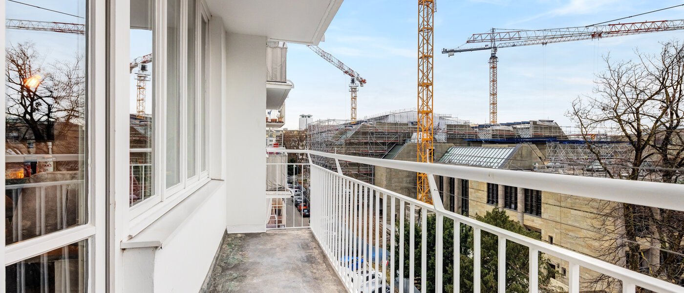 Wohnung München Maxvorstadt - Universitätsviertel 02 Balkon 14693