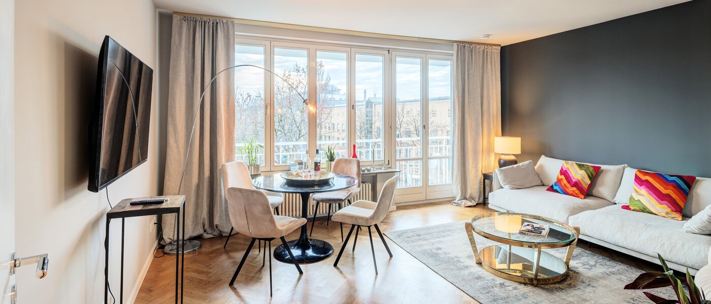 Wohnung München Maxvorstadt - Universitätsviertel 02 Wohnbereich 14693