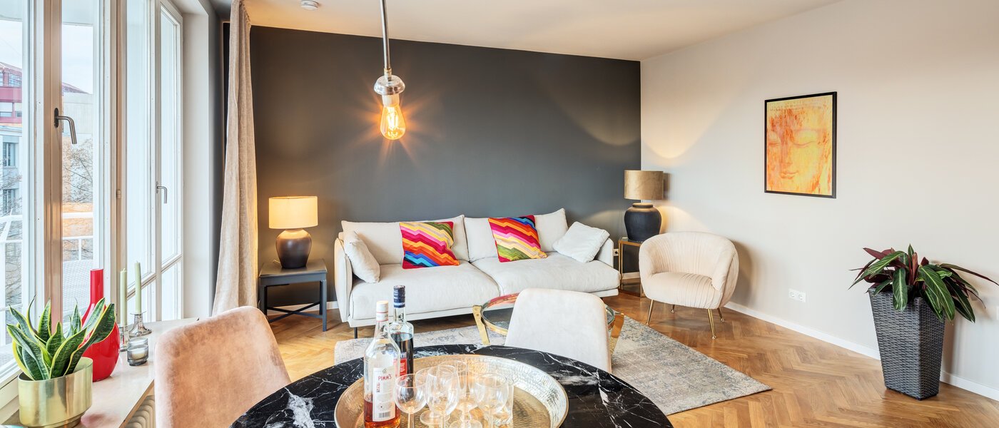 Wohnung München Maxvorstadt - Universitätsviertel 04 Wohnbereich 14693