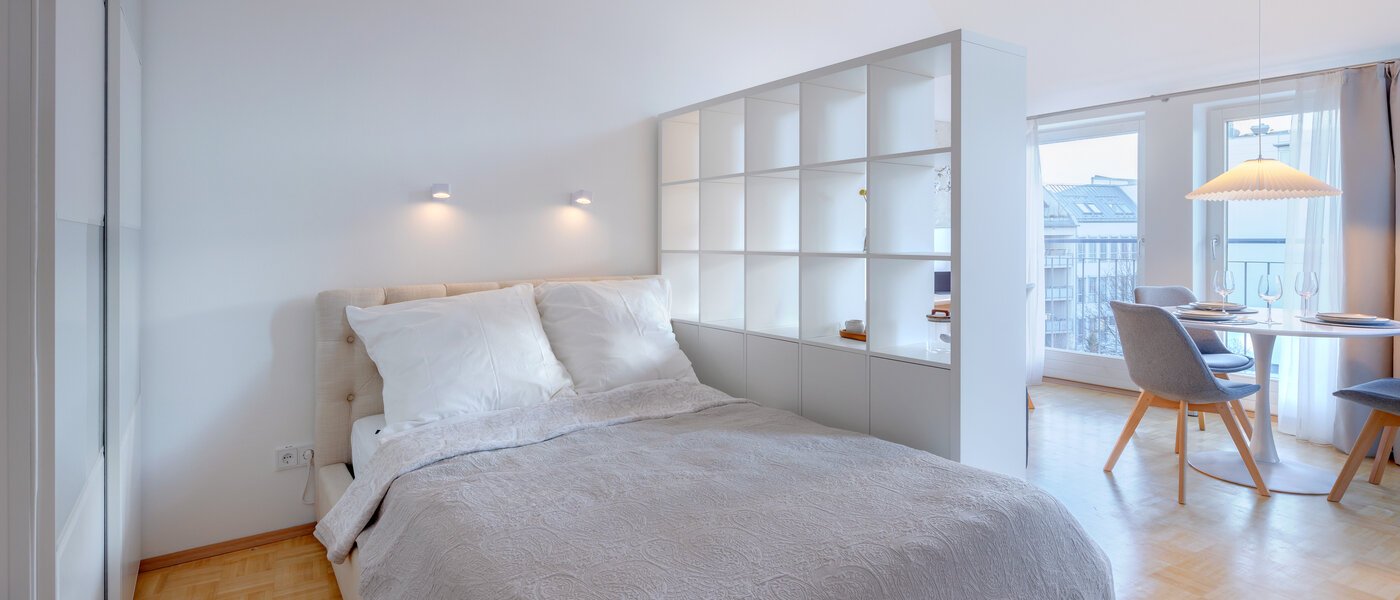 Dachgeschosswohnung München Neuhausen 01 Schlafbereich 14695