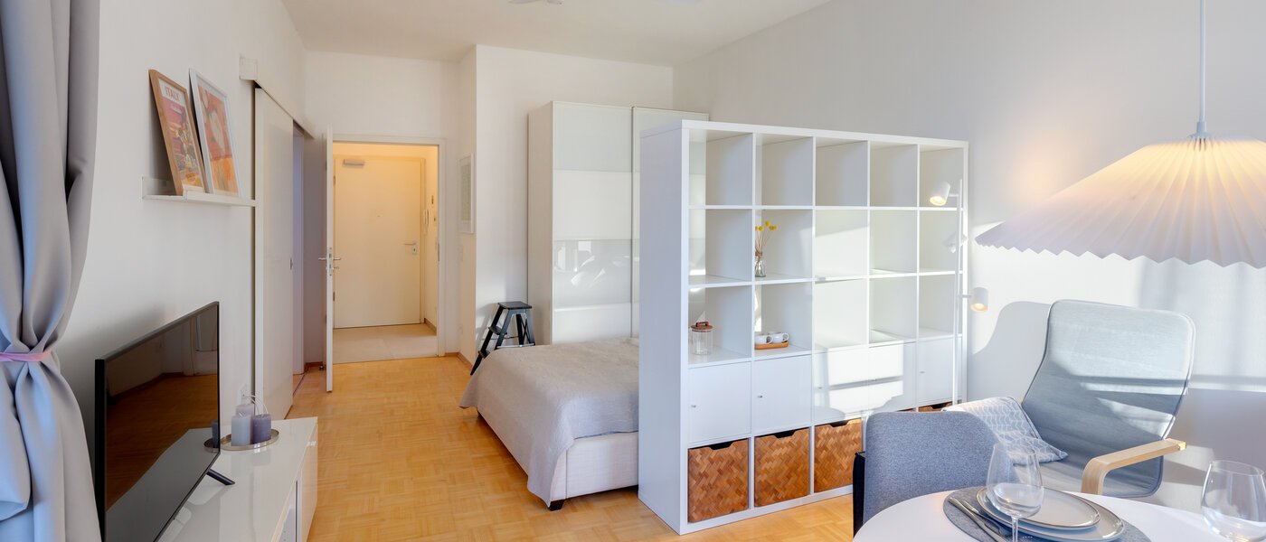 Dachgeschosswohnung München Neuhausen 05 Wohnbereich 14695