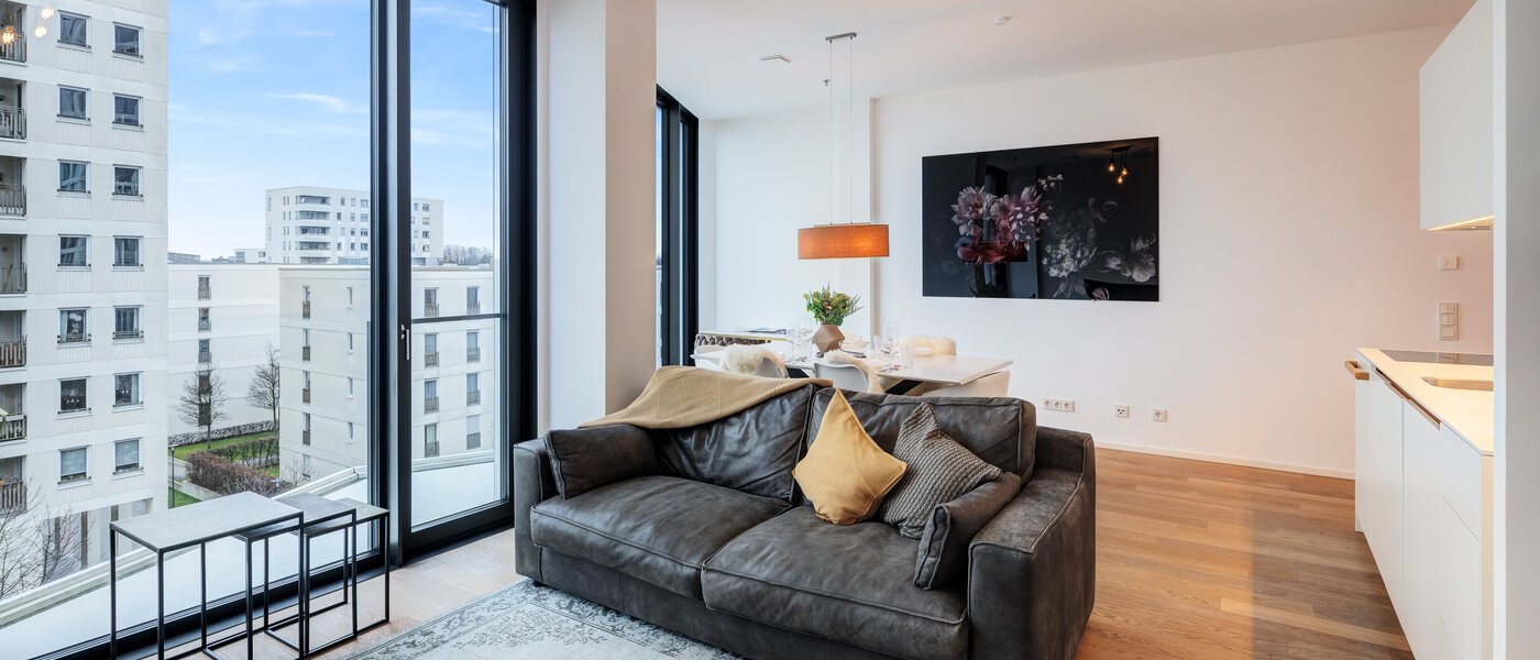 Dachterrassenwohnung München Neuhausen 03 Wohnbereich 14699