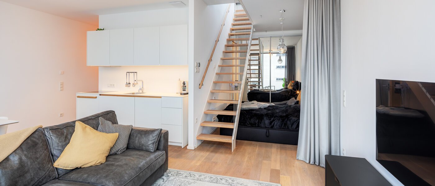 Dachterrassenwohnung München Neuhausen 06 Wohnbereich 14699