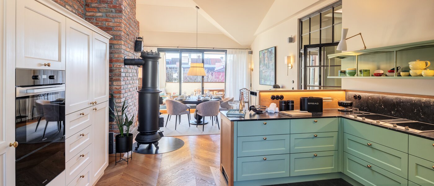 Dachgeschosswohnung München Neuhausen 05 Küche 14709