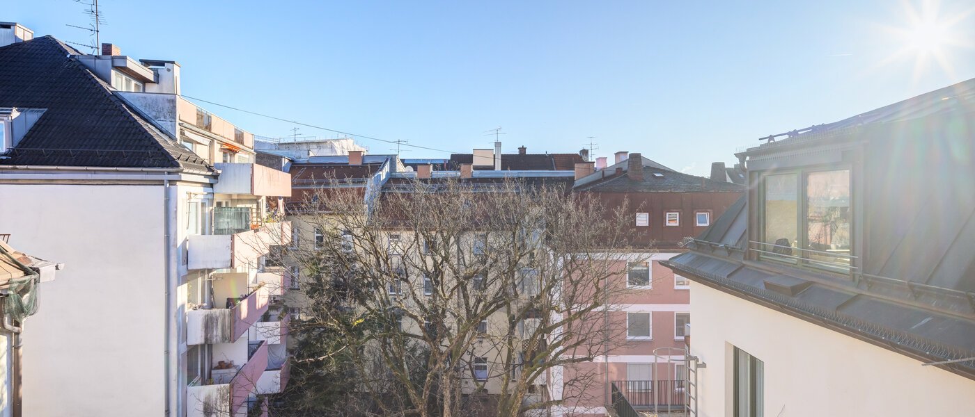 Dachgeschosswohnung München Neuhausen 03 Aussicht 14709