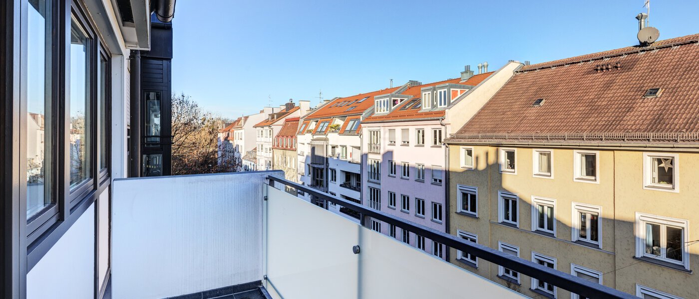 Maisonettewohnung München Maxvorstadt 01 Balkon 14710