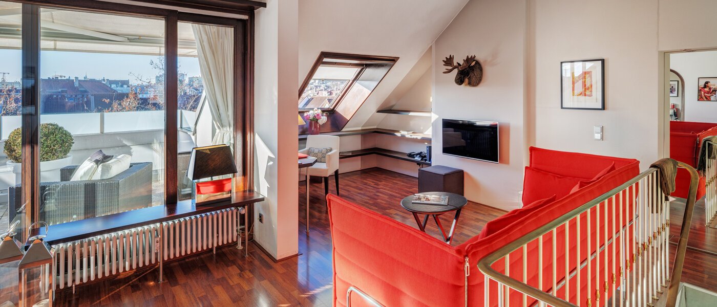 Maisonettewohnung München Maxvorstadt 02 Wohnbereich 14710