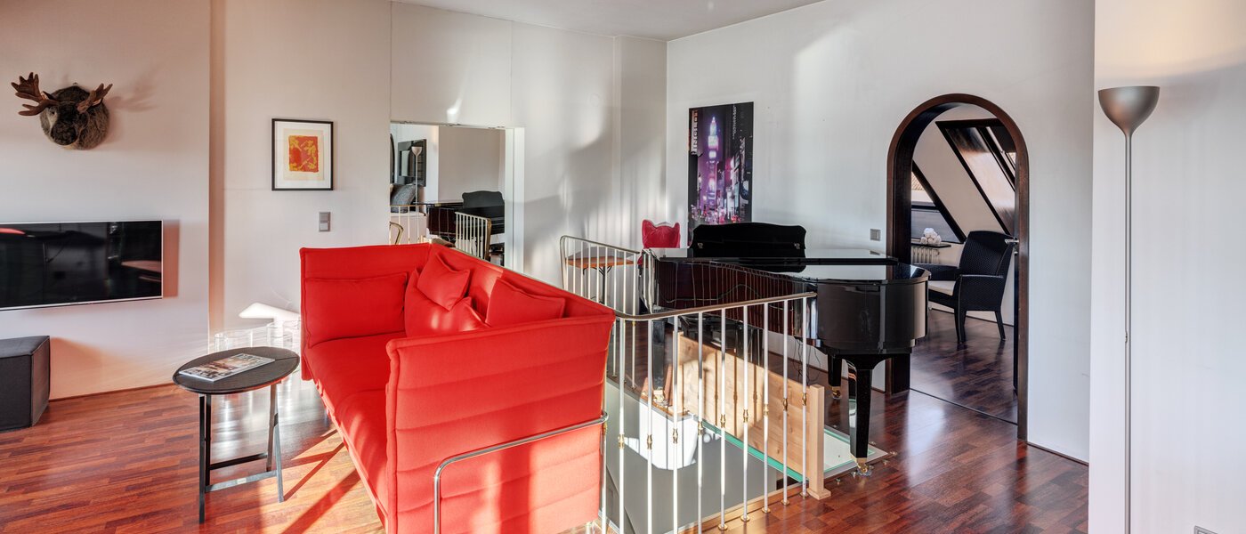 Maisonettewohnung München Maxvorstadt 06 Wohnbereich 14710