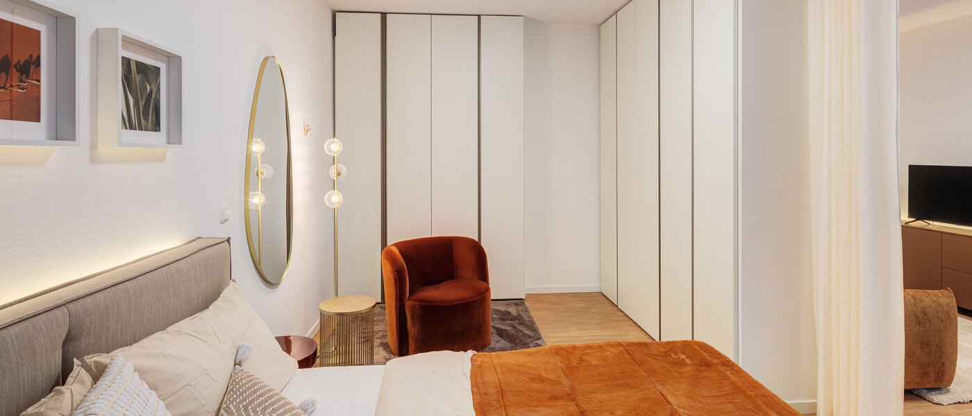 Wohnung München Schwanthalerhöhe 03 Schlafbereich 14714