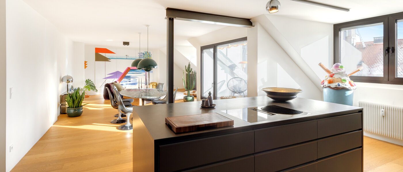 Maisonettewohnung München Glockenbachviertel 07 Küche 14717