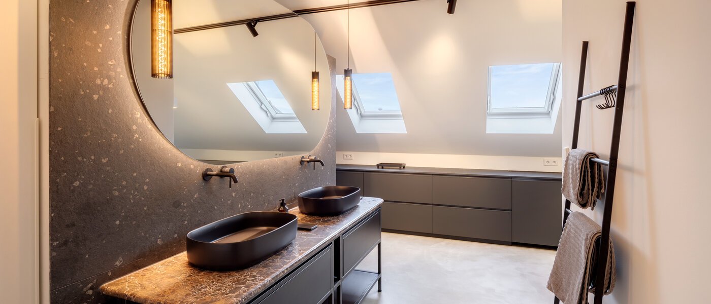 Maisonettewohnung München Glockenbachviertel 02 Badezimmer 14717