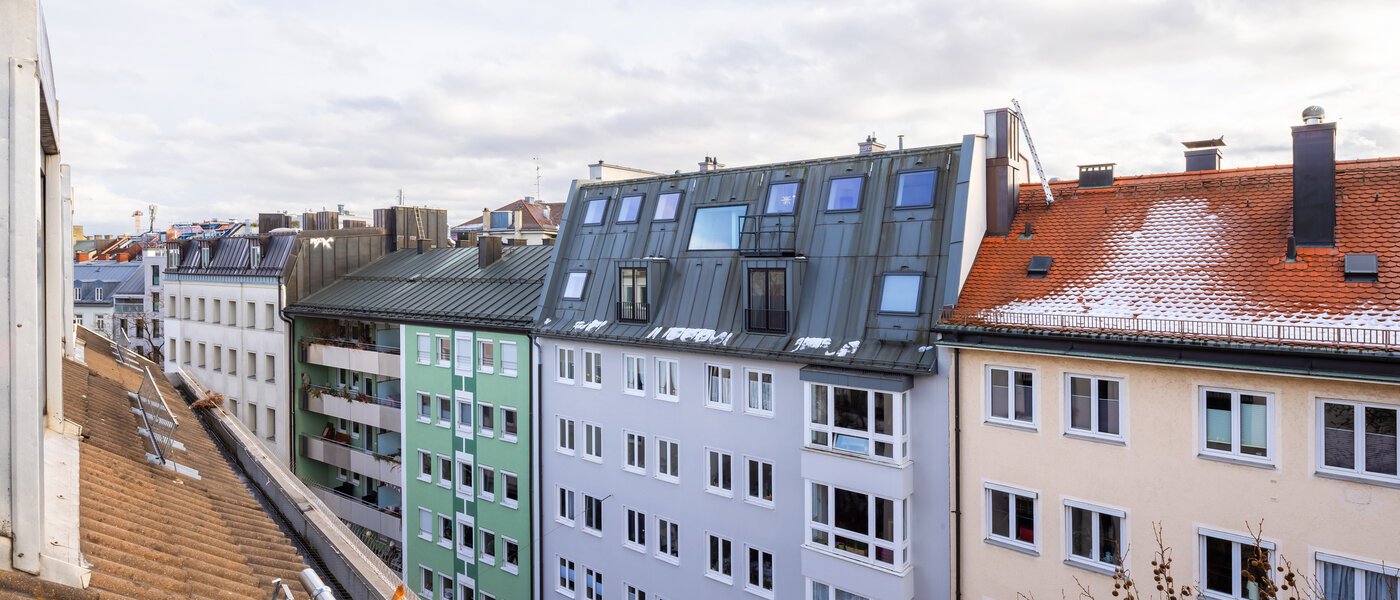 Maisonettewohnung München Glockenbachviertel 02 Aussicht 14717