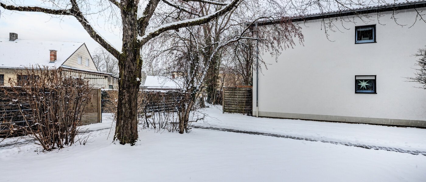 Maisonettewohnung München Trudering 01 Garten 14719