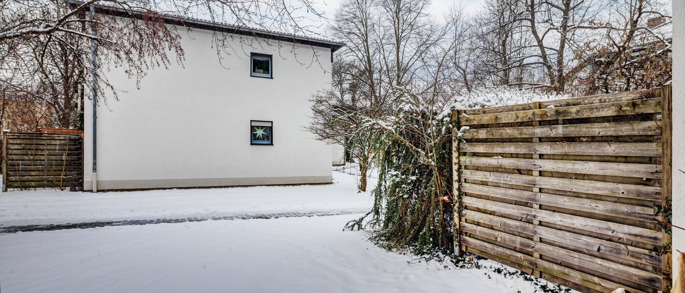 Maisonettewohnung München Trudering 02 Garten 14719