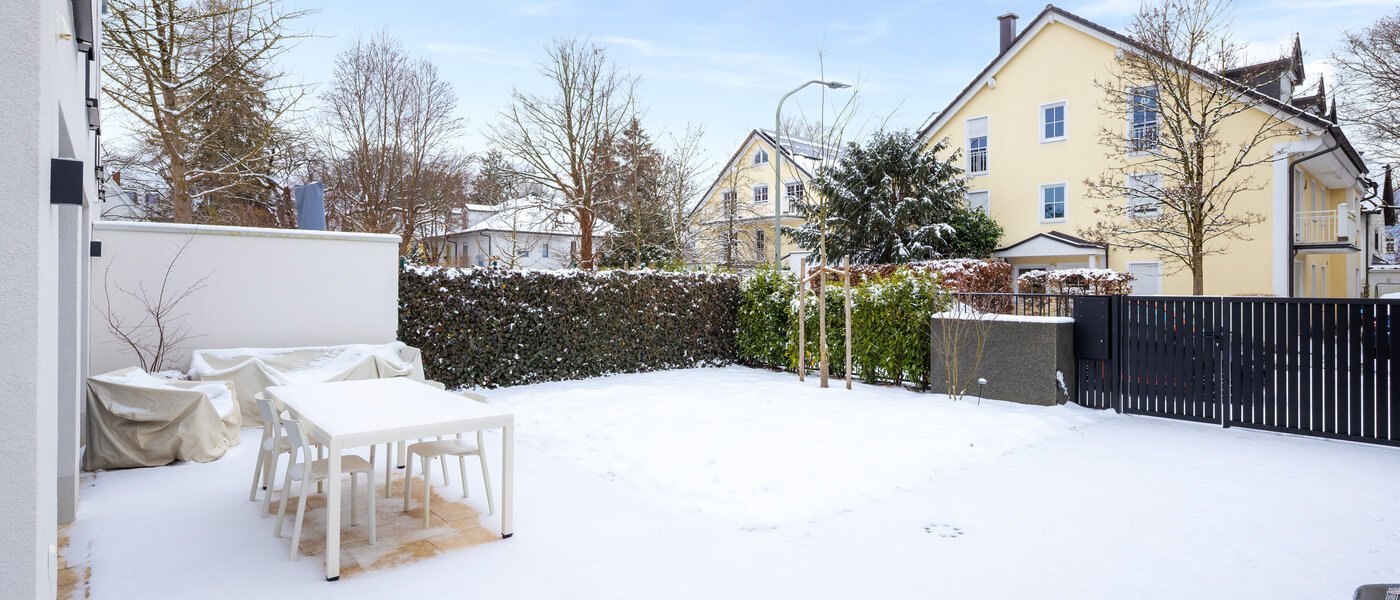 Doppelhaushälfte München Pasing 02 Garten 14721