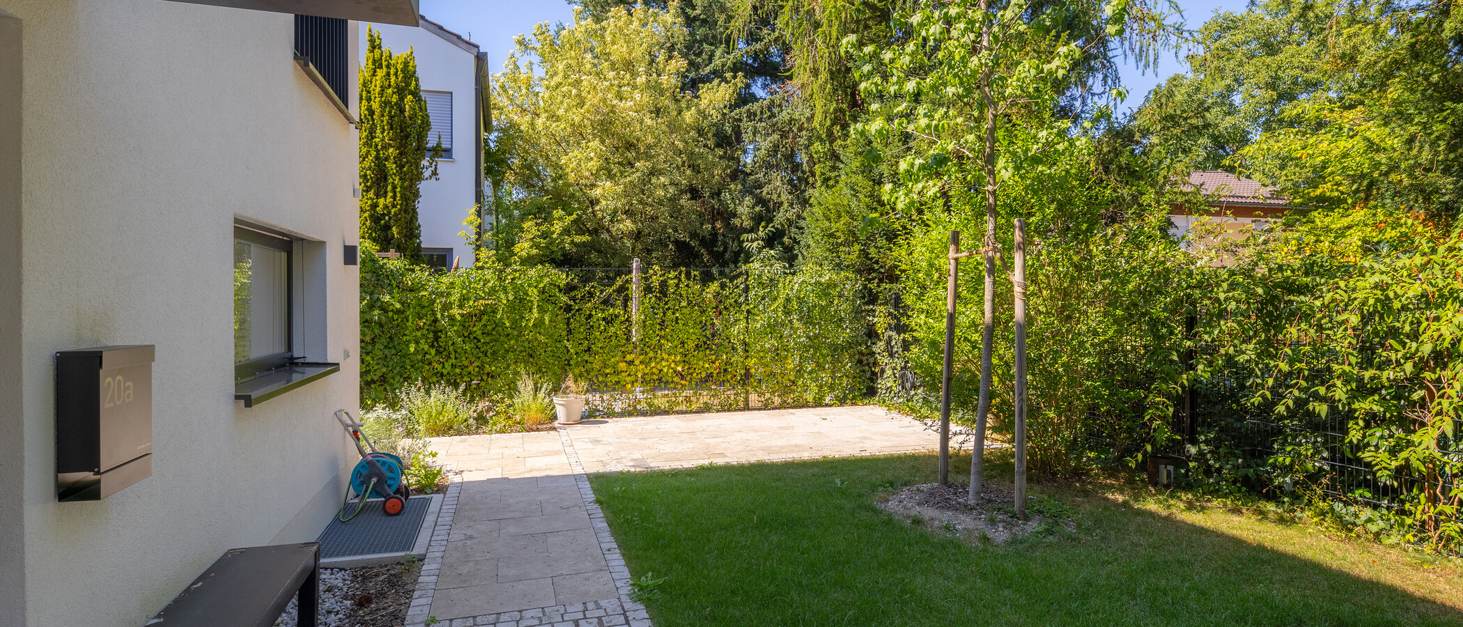 Doppelhaushälfte München Pasing 03 Garten 14721