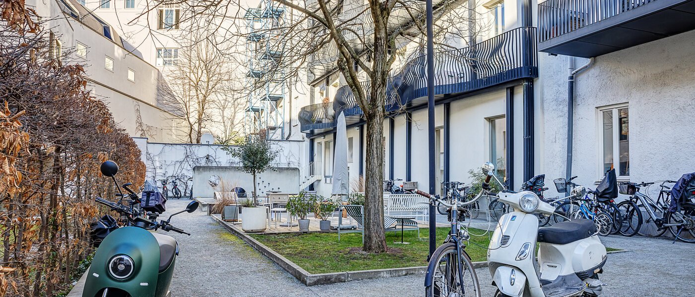 Wohnung München Gärtnerplatzviertel 01 Innenhof 14724