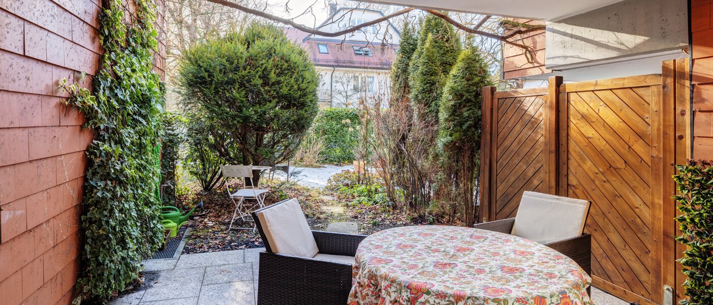 Gartenwohnung München Solln 02 Terrasse 14725