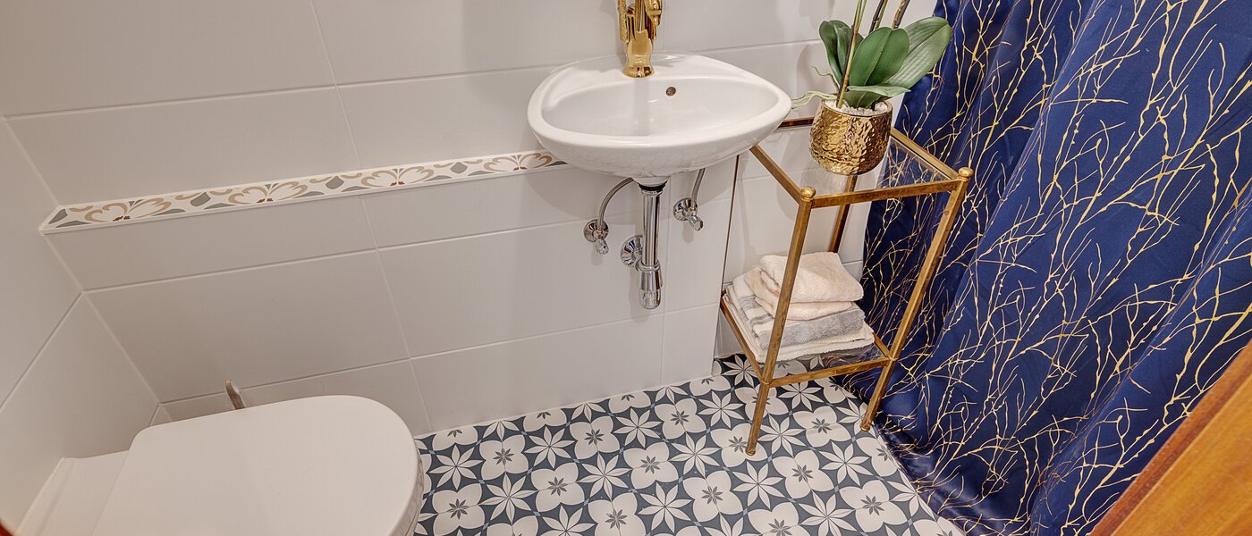 Gartenwohnung München Solln 03 Gäste-WC 14725