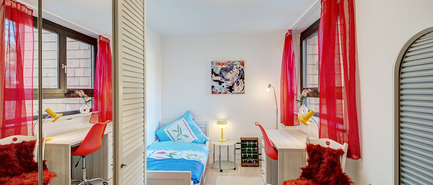 Gartenwohnung München Solln 01 2. Schlafzimmer	 14725