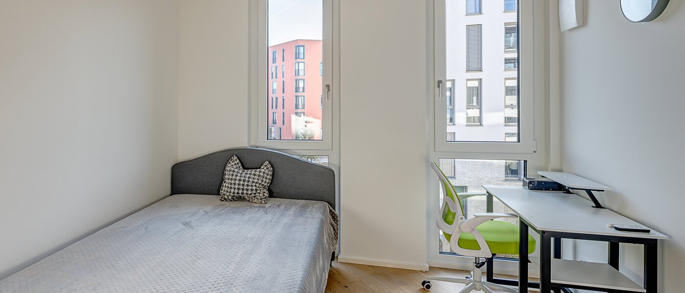 Wohnung München Neuaubing 01 2. Schlafzimmer	 14726