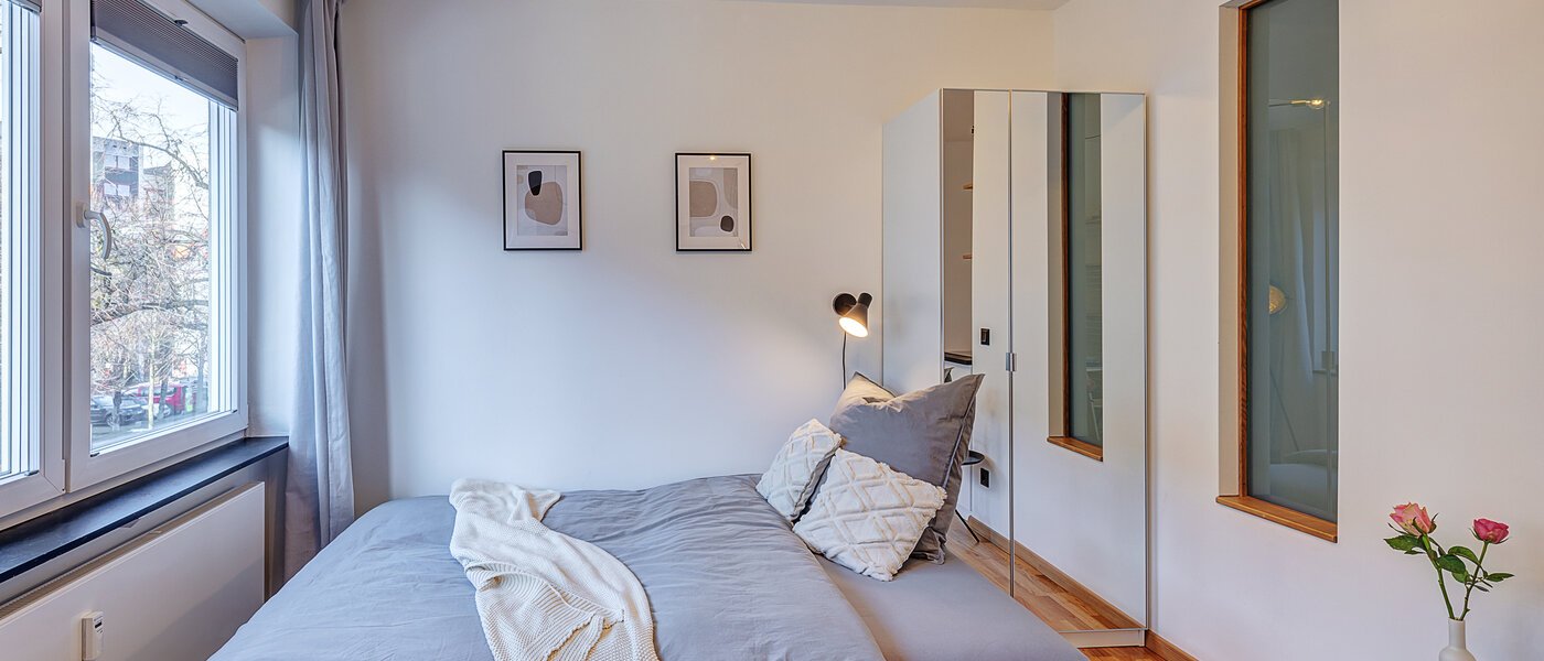 Apartment München Schwabing-West 01 Schlafbereich 14728