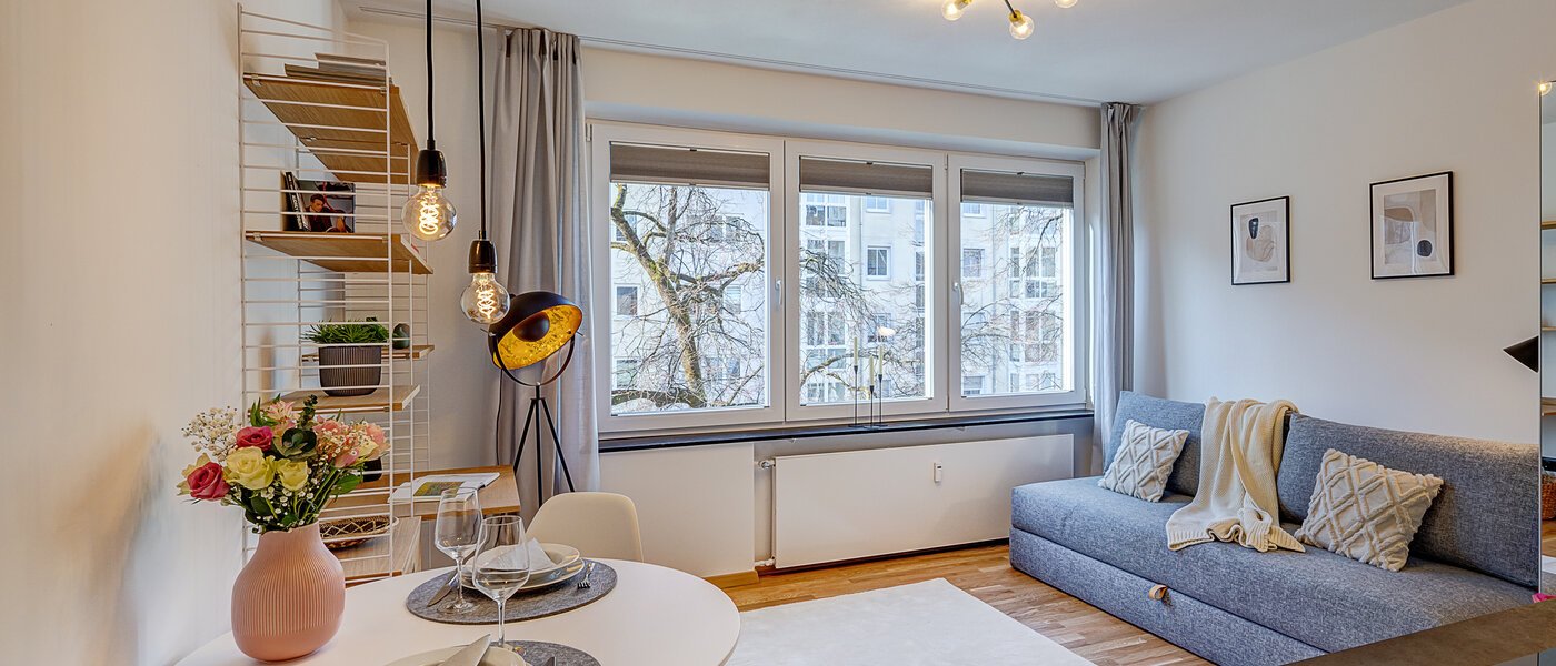 Apartment München Schwabing-West 01 Wohnbereich 14728