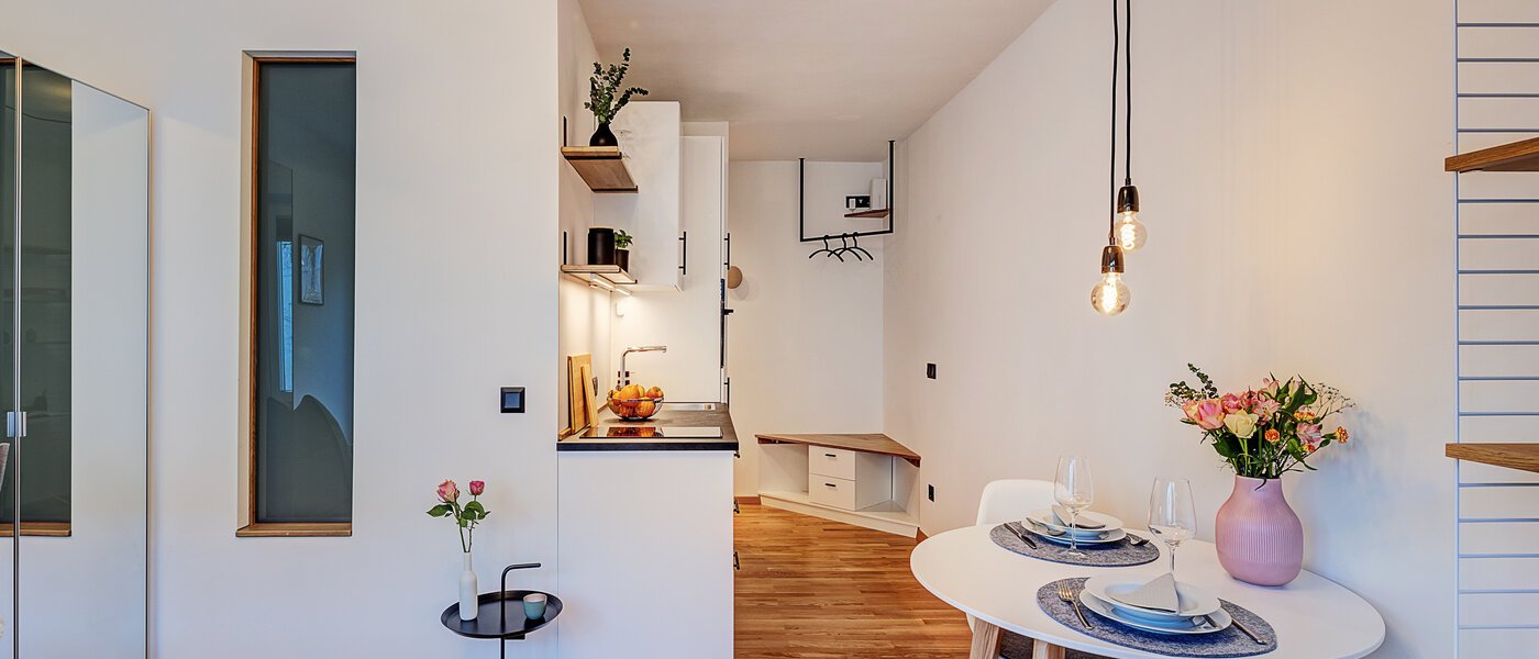 Apartment München Schwabing-West 03 Wohnbereich 14728