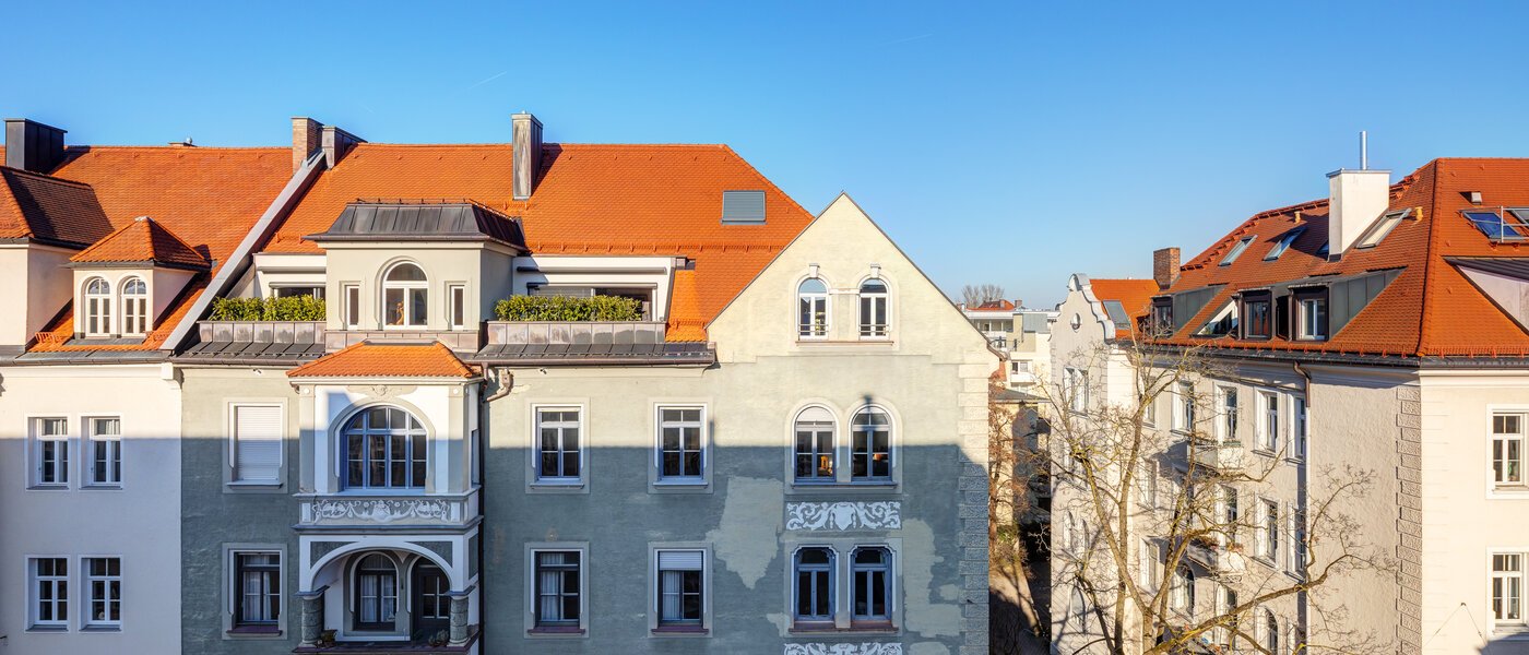 Dachterrassenwohnung München Schwabing-West 03 Aussicht 14731